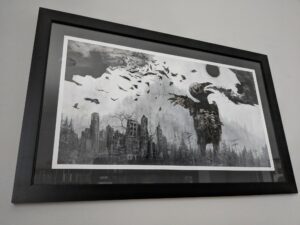 Cover art for the album Dead End Kings by Katatonia. By Travis Smith (signed print)